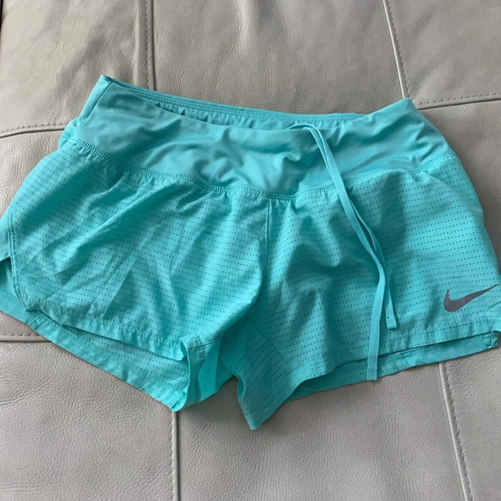 Teal Nike Drifit Shorts